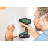 Bosch AdvancedDrill 18 1350 Giri/min Senza chiave 1 kg Nero, Verde, Trapano avvitatore verde/Nero, Trapano con impugnatura a pistola, Senza chiave, 1,3 cm, 1350 Giri/min, 3,5 cm, 1,3 cm