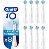 Braun Oral-B iO Pulizia Ultimativa 8 pezzi, Testina bianco