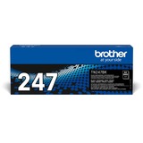 Brother TN-247BK cartuccia toner 1 pz Originale Nero 3000 pagine, Nero, 1 pz