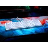 CHERRY XTRFY MX 3.1, Tastiera da gioco bianco/Argento