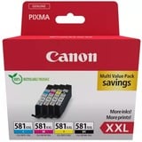 Canon 1998C007 cartuccia d'inchiostro 4 pz Originale Nero, Ciano, Magenta, Giallo Nero, Ciano, Magenta, Giallo, 4 pz, Confezione multipla