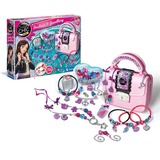 Clementoni Crazychic Fashion & Jewellery, Bricolage Kit di design di moda per bambini, 7 anno/i, Multicolore