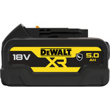 DEWALT Batteria XR DCB184G, 18 Volt 5Ah Nero