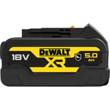 DEWALT Batteria XR DCB184G, 18 Volt 5Ah Nero