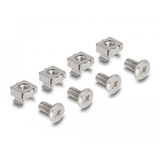 DeLOCK Pannello patch LWL HD (Alta Densità) 19" 1U, Patch Panel Nero