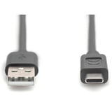 Digitus Cavo di collegamento USB 2.0 USB-A > USB-C Nero