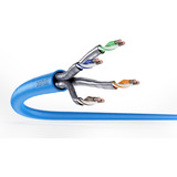 Digitus Cavo di posa Professional Cat.6a U/FTP simplex, Cca blu