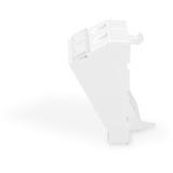 Digitus Piastra frontale 2 porte angolata, per telaio DN-93802-5-SH, Apertura bianco