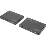 Digitus Set extender KVM HDMI 4K, Estensione HDMI 