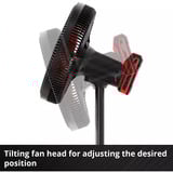 EINHELL 3408071, Ventilatore Nero/Rosso