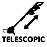 EINHELL GE-CT 18/28 Li TC-Solo 28 cm Batteria Nero, Rosso, Tagliabordi rosso/Nero, Tagliabordi, 28 cm, Filo di nylon, Impugnatura a D con avvolgimento filo, 1,6 mm, 5 m