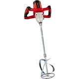 EINHELL Mescolatore per malta colorata TE-MX 1600-2 CE, Agitatore rosso/Nero