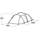 Easy Camp 120474 Hemsedal 3, Tenda verde oliva