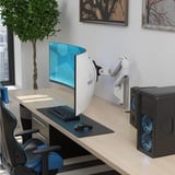 Ergotron Braccio per monitor HX con giunto VHD, supporto a parete, Montaggio a parete bianco