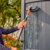 GARDENA Spazzola con manico Cleansystem soft, Spazzole di lavaggio grigio/Turchese