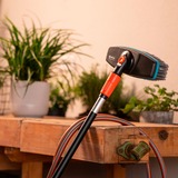 GARDENA Spazzola con manico Cleansystem soft, Spazzole di lavaggio grigio/Turchese