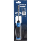 GEDORE Cacciavite a cricchetto SilentGEAR 1/4" Nero/Blu