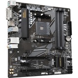 GIGABYTE B550M DS3H AMD B550 Socket AM4 micro ATX Nero/grigio, AMD, Socket AM4, 3rd Generation AMD Ryzen™ 3, 3rd Generation AMD Ryzen 5, 3rd Generation AMD Ryzen™ 7, 3rd..., DDR4-SDRAM, 128 GB, DIMM