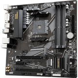 GIGABYTE B550M DS3H AMD B550 Socket AM4 micro ATX Nero/grigio, AMD, Socket AM4, 3rd Generation AMD Ryzen™ 3, 3rd Generation AMD Ryzen 5, 3rd Generation AMD Ryzen™ 7, 3rd..., DDR4-SDRAM, 128 GB, DIMM