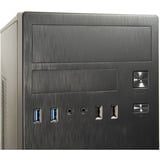 Inter-Tech 88881367, Chassis Tower Nero