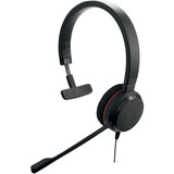 Jabra Evolve 20 Auricolare Cablato A Padiglione Ufficio USB Type-C / USB Type-A Nero, Headset Nero, Cablato, 150 - 7000 Hz, Ufficio, 132 g, Auricolare, Nero