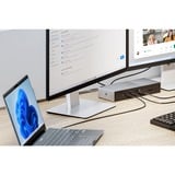 Kensington Docking station SD5000T5 EQ Thunderbolt 5 4K triplo con PD da 140 W - Windows/macOS grigio, Cablato, Thunderbolt 5, 140 W, 3,5 mm, 10,100,1000,2500 Mbit/s, Nero, Grigio