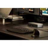 Kensington Docking station SD5000T5 EQ Thunderbolt 5 4K triplo con PD da 140 W - Windows/macOS grigio, Cablato, Thunderbolt 5, 140 W, 3,5 mm, 10,100,1000,2500 Mbit/s, Nero, Grigio