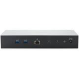 Kensington Docking station SD5000T5 EQ Thunderbolt 5 4K triplo con PD da 140 W - Windows/macOS grigio, Cablato, Thunderbolt 5, 140 W, 3,5 mm, 10,100,1000,2500 Mbit/s, Nero, Grigio