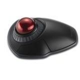 Kensington Orbit Trackball wireless con anello di scorrimento Nero/Rosso