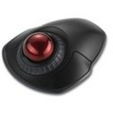 Kensington Orbit Trackball wireless con anello di scorrimento Nero/Rosso