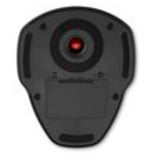 Kensington Orbit Trackball wireless con anello di scorrimento Nero/Rosso