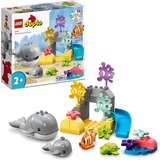 LEGO DUPLO Animali dell’oceano, Giochi di costruzione Set da costruzione, 2 anno/i, Plastica, 32 pz, 701 g