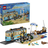 LEGO City Tram classico da spiaggia, Giochi di costruzione 