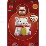 LEGO Iconic 40813 Gatto della Fortuna, Costruzioni per Adulti e Bambini, Animale con Zampa che Saluta, Regalo per Festa di Primavera, Giochi di costruzione Costruzioni per Adulti e Bambini, Animale con Zampa che Saluta, Regalo per Festa di Primavera, Set da costruzione, 9 anno/i, Plastica, 280 pz, 430 g