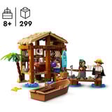 LEGO ONE PIECE 75636 La Capanna del Villaggio Foosha con Barca Giocattolo, Minifigure, Poster Ricercato, Regalo Bambini 8+, Giochi di costruzione Minifigure, Poster Ricercato, Regalo Bambini 8+, Set da costruzione, 8 anno/i, Plastica, 299 pz, 449 g
