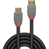 Lindy 36962 cavo HDMI 1 m HDMI tipo A (Standard) Nero, Grigio Nero, 1 m, HDMI tipo A (Standard), HDMI tipo A (Standard), 4096 x 2160 Pixel, 18 Gbit/s, Nero, Grigio