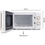 Medion MD10596, Forno a microonde bianco