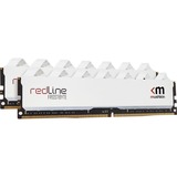 Mushkin Redline memoria 64 GB 2 x 32 GB DDR4 3600 MHz bianco, 64 GB, 2 x 32 GB, DDR4, 3600 MHz, 288-pin DIMM