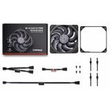 Noctua NF-A12x25 G2 PWM chromax.black, Ventola Nero