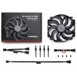 Noctua NF-A14x25r G2 PWM chromax.black, Ventola 