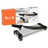 Peach 510246 taglierino 10 fogli, Dispositivo di taglio 10 fogli, A4, Metallo, Nero
