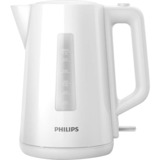 Philips 3000 series Bollitore in plastica Serie 3000 HD9318/00 bianco, 1,7 L, 2020 W, Plastica, Indicatore del livello dell'acqua, Senza filo, Filtro