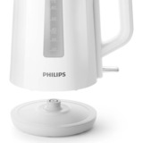 Philips 3000 series HD9318/00 bollitore elettrico 1,7 L 2200 W Bianco bianco, 1,7 L, 2200 W, Bianco, Plastica, Indicatore del livello dell'acqua, Senza filo