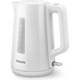 Philips Serie 3000 Bollitore in plastica HD9318/00 bianco, 1,7 L, 2020 W, Plastica, Indicatore del livello dell'acqua, Senza filo, Filtro