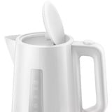 Philips Serie 3000 Bollitore in plastica HD9318/00 bianco, 1,7 L, 2020 W, Plastica, Indicatore del livello dell'acqua, Senza filo, Filtro