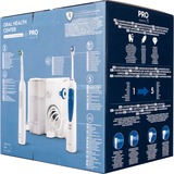 Procter & Gamble Idropulsore Health Center, Cura orale bianco, Adulto, Spazzolino rotante-oscillante, Blu, Bianco, 2 min, 30 sec, Bianco, Rotondo