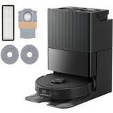 Roborock Qrevo Edge 5V1 0,325 L Nero, Aspirazione robot Nero, Senza sacchetto, Nero, Rotondo, Sacchetto per la polvere, 0,325 L, 60,4 dB