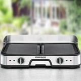 Rommelsbacher Griglia elettrica BBQ 2025 Nero/in acciaio inox