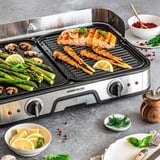 Rommelsbacher Griglia elettrica BBQ 2025 Nero/in acciaio inox