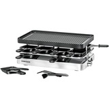 Rommelsbacher RC 1400 griglia per raclette 8 persona(e) 1200 W Acciaio inossidabile accaio/Nero, 1200 W, 230 V, 445 mm, 395 mm, 150 mm, 4,12 kg